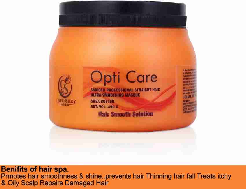 GS GREENSILKY Hair Spa Cream For Smooth Straight Shiny Hair