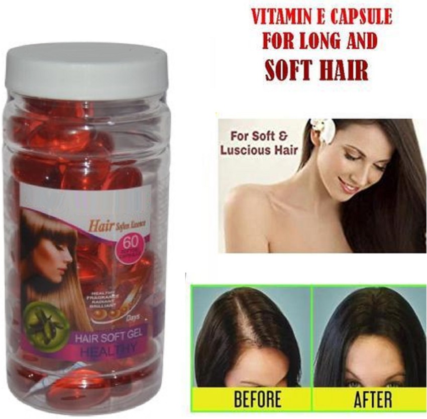 VITAMIN E HAIR SOFT GEL (60pcs) | Shopee Malaysia