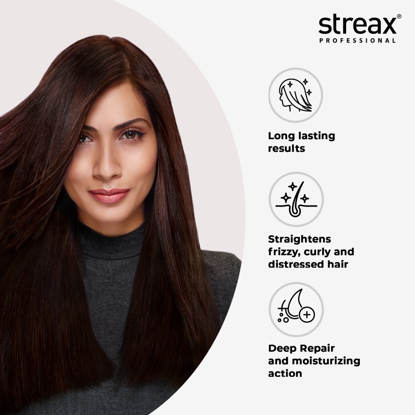 Streax pro hair shop straightener cream flipkart