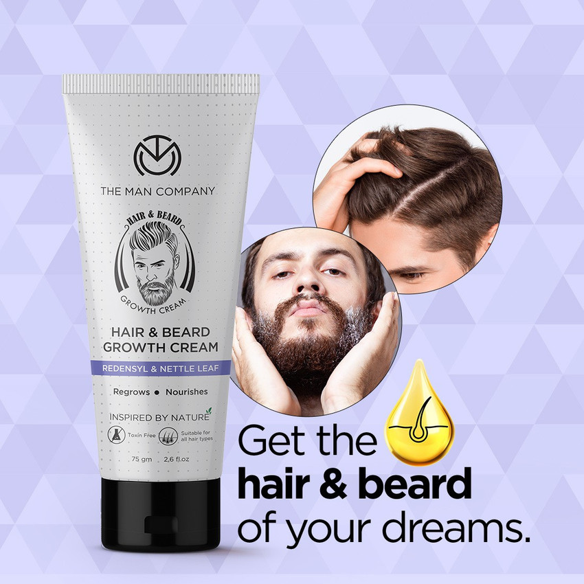 Beard clearance growth cream