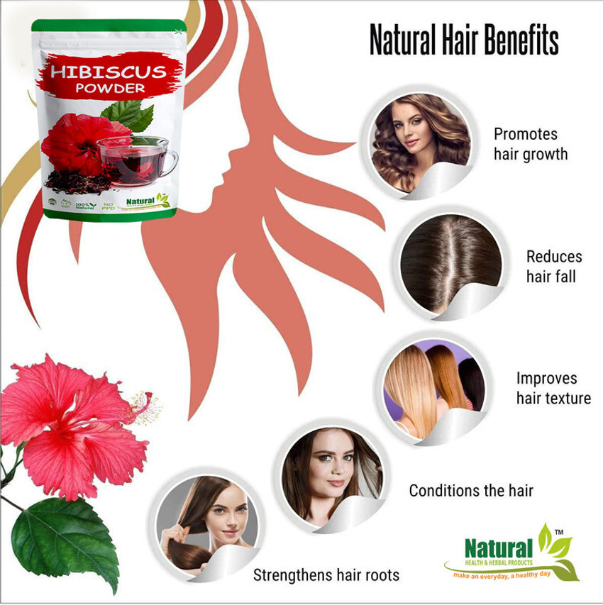 Hibiscus leaves for hair discount