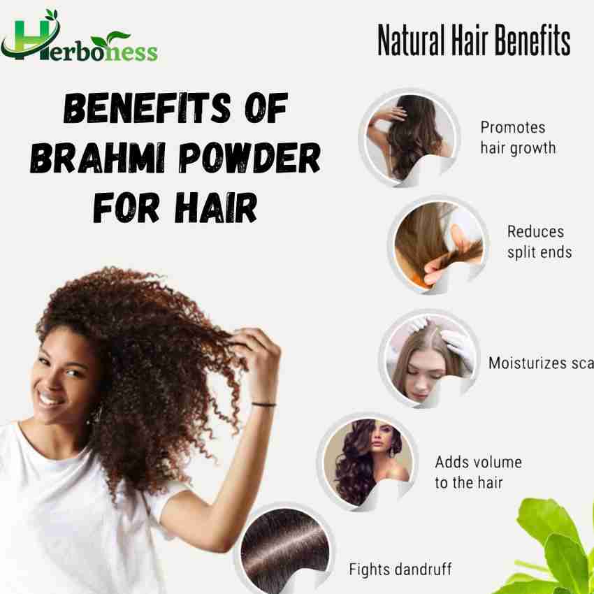 Herboness Bio Organic Brahmi Powder For Hair Price in India Buy