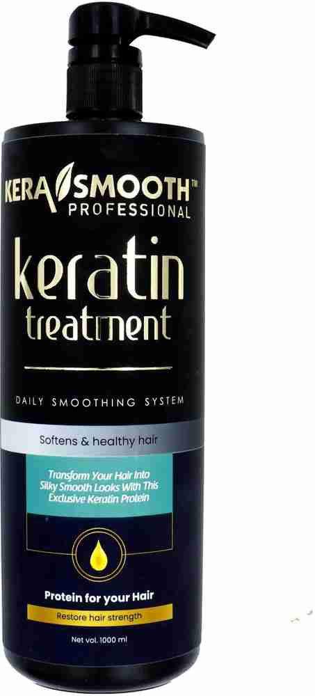 Kerasmooth Keratin Treatment 1000ml Daily Smoothing system for