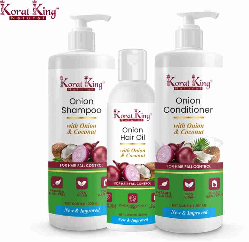 KORAT KING Anti Hair Fall Spa Range with Onion Hair Oil Onion