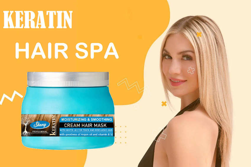 Spa cream for smoothened hair outlet