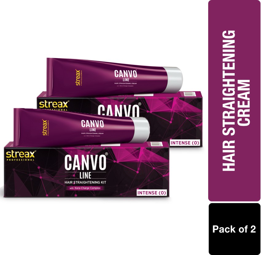 Streax straightening cream clearance canvo