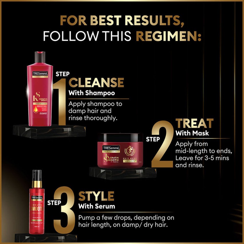 TRESemmé Keratin Smooth Deep Smoothing Mask – Tresemme India