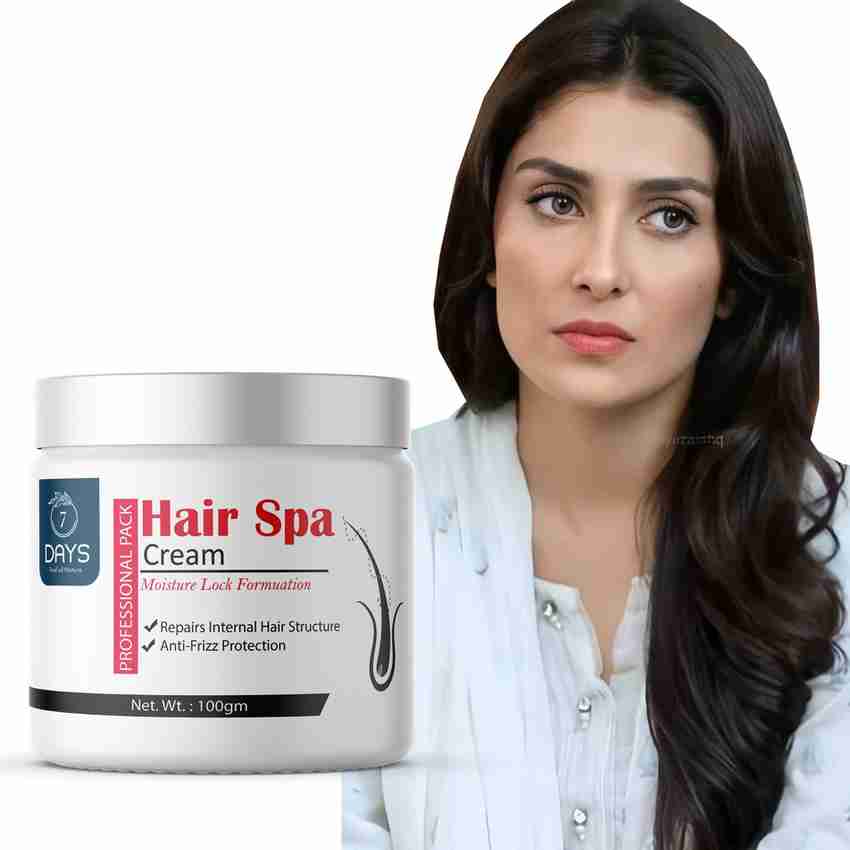 7 Days Spa Cream for Dry Damaged Hair Spa Cream for Weak