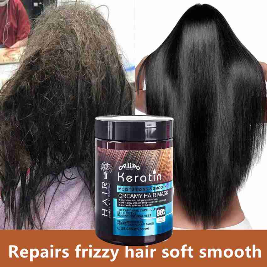 Keratin hair store smoothing cream