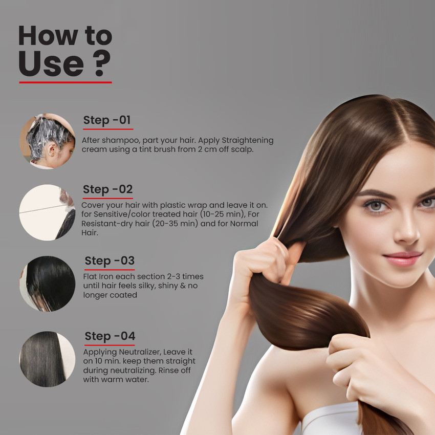 How to your hair straight hot sale