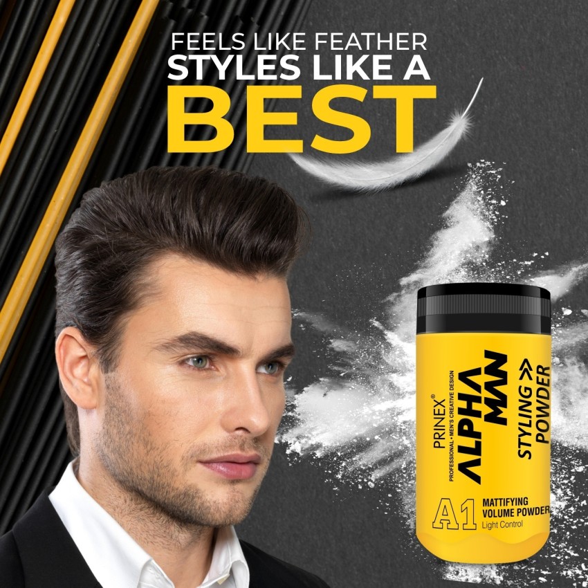 Buy Nishman Mattifying Volume Powder Hair Wax 10gm : Matte Finish, Hair  Style, Strong Hold Styling