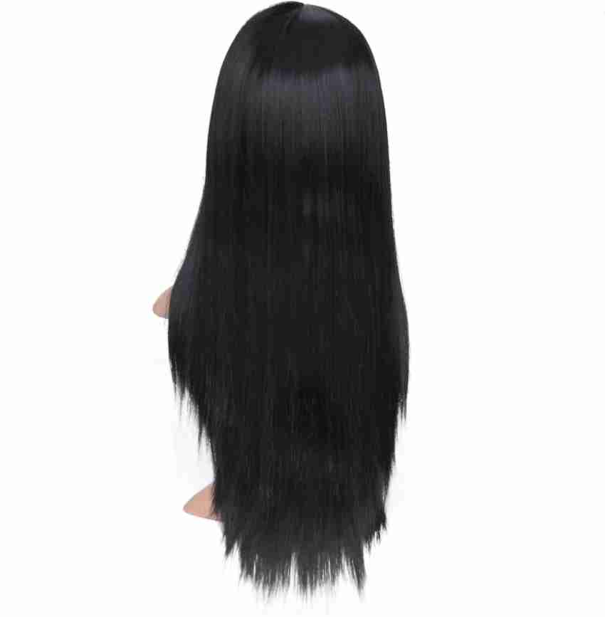 Natural Straight Hair in Black - Roblox