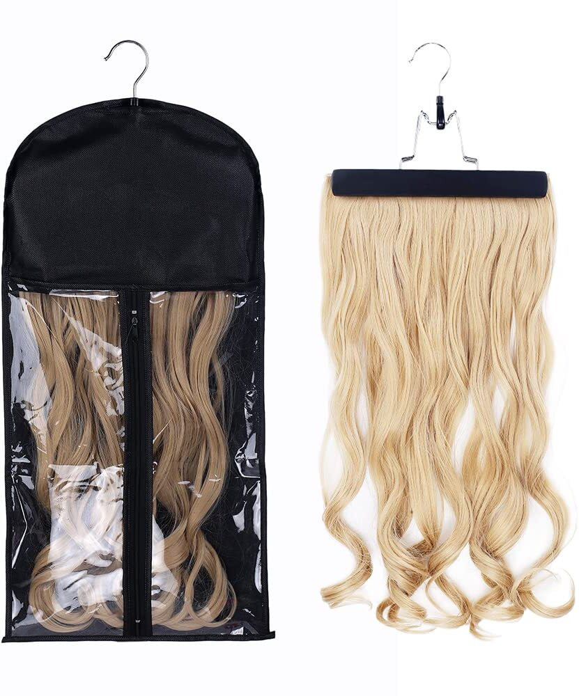 HASTHIP Extensions Hanger with Dustproof Cover Non woven Cloth