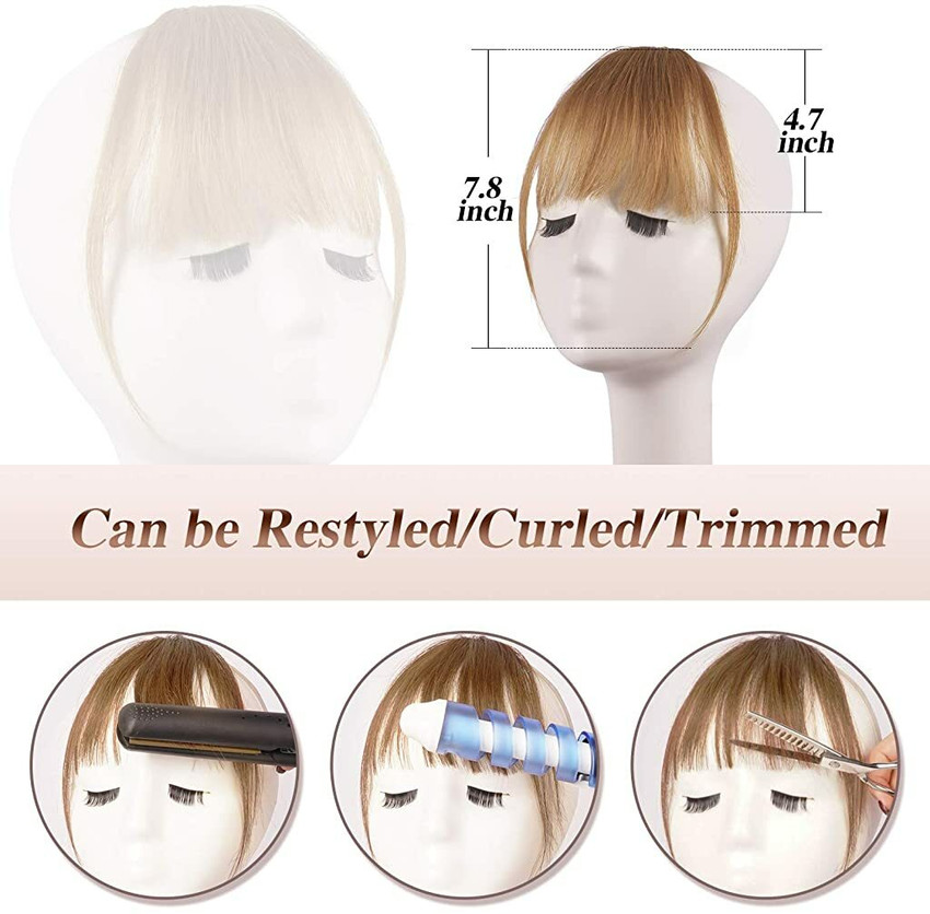 Clip in bangs human hair sally's top