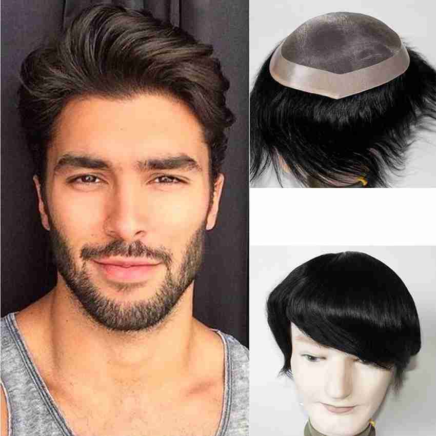 Hair wigs for mens online india best sale