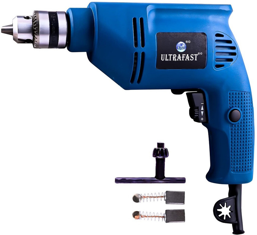 ULTRAFAST Reversible Drill Machine 10mm Chuck Corded 0 2600 r min
