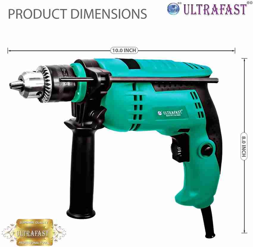 ULTRAFAST Impact Hammer Drilling Machine 900W 13mm Chuck