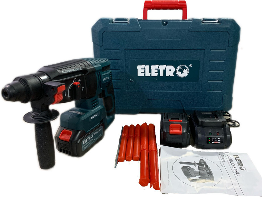 ELETRO Cordless Rotary Hammer 2 26 professional use Brushless