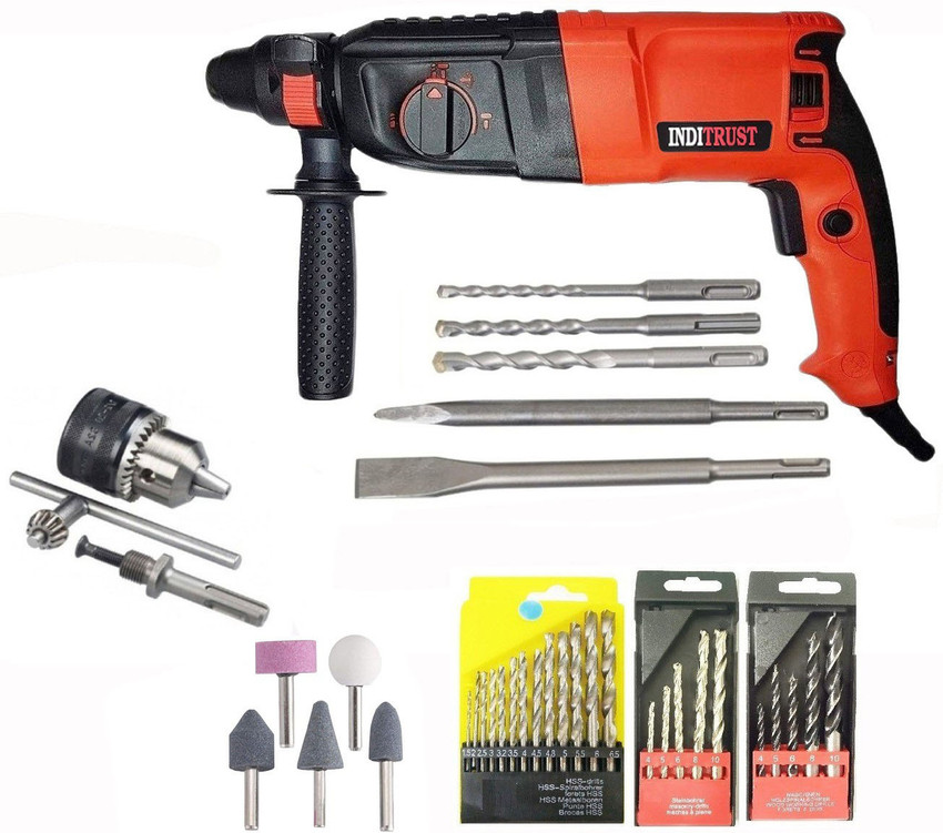 Inditrust WITH 6 MONTHS WARRANTY Rotary Hammer 900w 26mm hammer