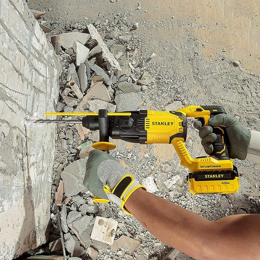 Stanley brushless hammer online drill