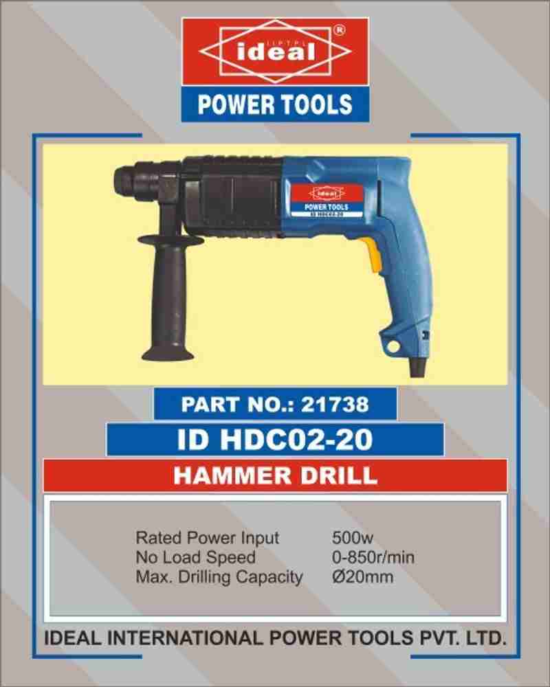 Ideal hammer drill machine price deals