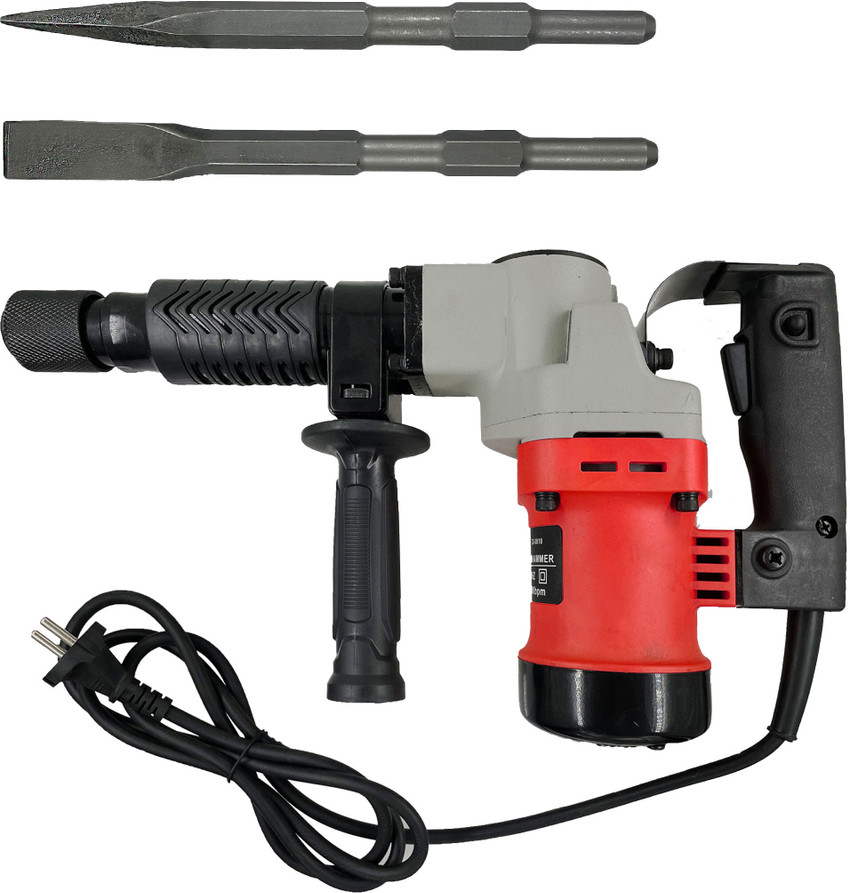 Hammer drill break concrete clearance