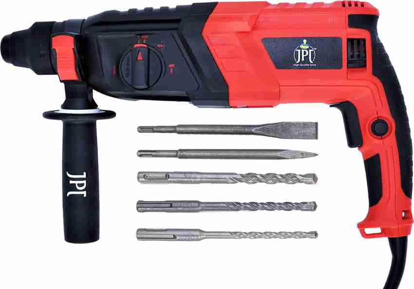 JPT PRO 1050W 26MM SDS HEAVY DUTY ROTARY HAMMER DRILL WITH 3