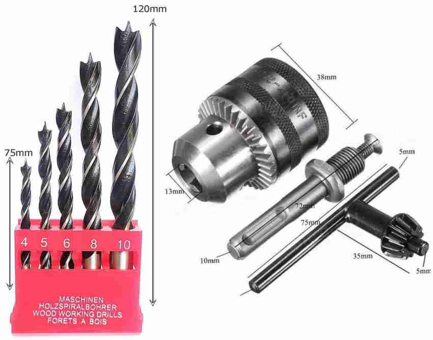 Hammer drill deals chuck types