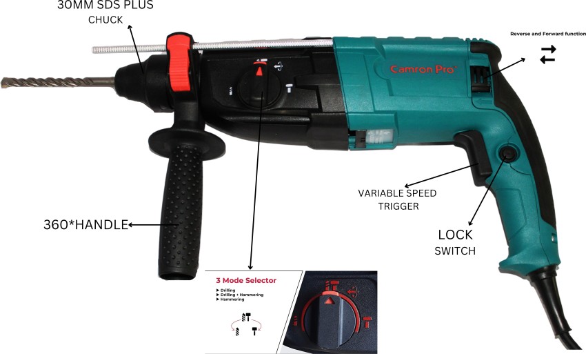 30mm hammer 2024 drill machine