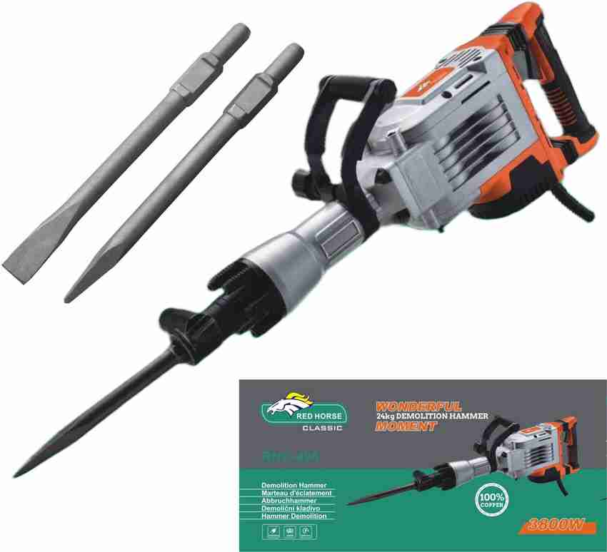 RanPra RHC 496 24 KG DEMOLITION BREAKER MACHINE REDHORSE HEAVY DUTY Hammer Drill Price in India Buy RanPra RHC 496 24 KG DEMOLITION BREAKER MACHINE REDHORSE HEAVY DUTY Hammer Drill online at Flipkart....