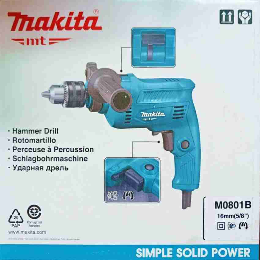 MAKITA M801B M0801B Hammer Drill Price in India Buy MAKITA M801B