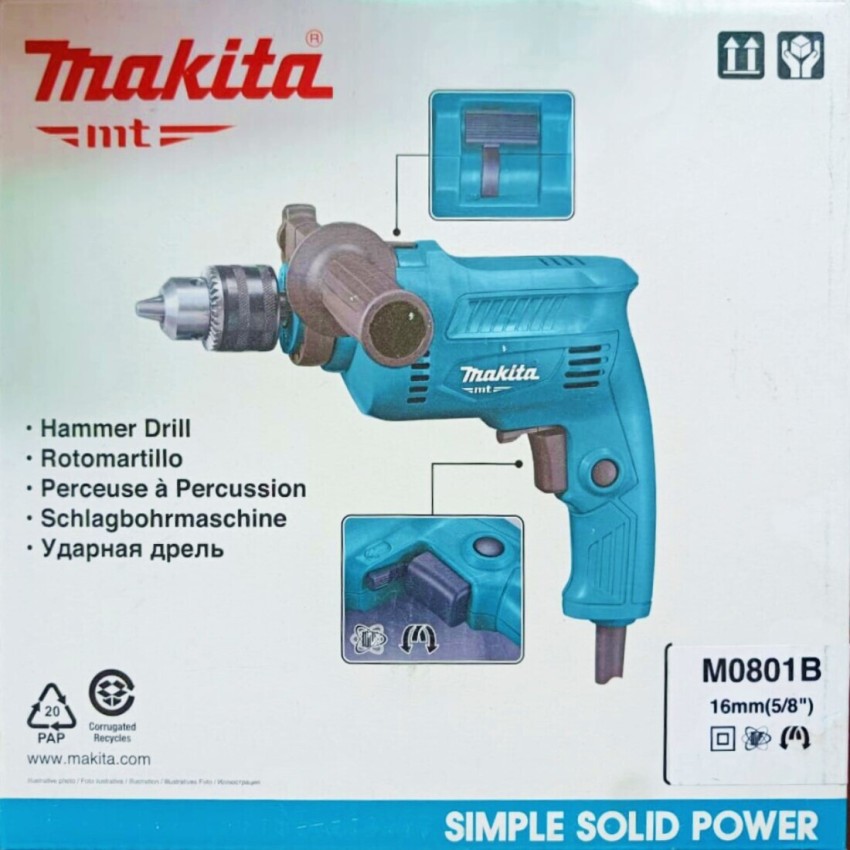 MAKITA M801B M0801B Hammer Drill Price in India Buy MAKITA