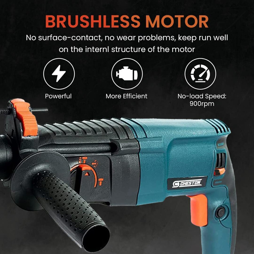 CHESTON 26 mm Machine 3 Modes 900RPM with 3 Piece Drill Bit 26 mm Machine 3 Modes 900RPM with 3 Piece Drill Bit Rotary Hammer Drill Price in India Buy CHESTON 26 mm