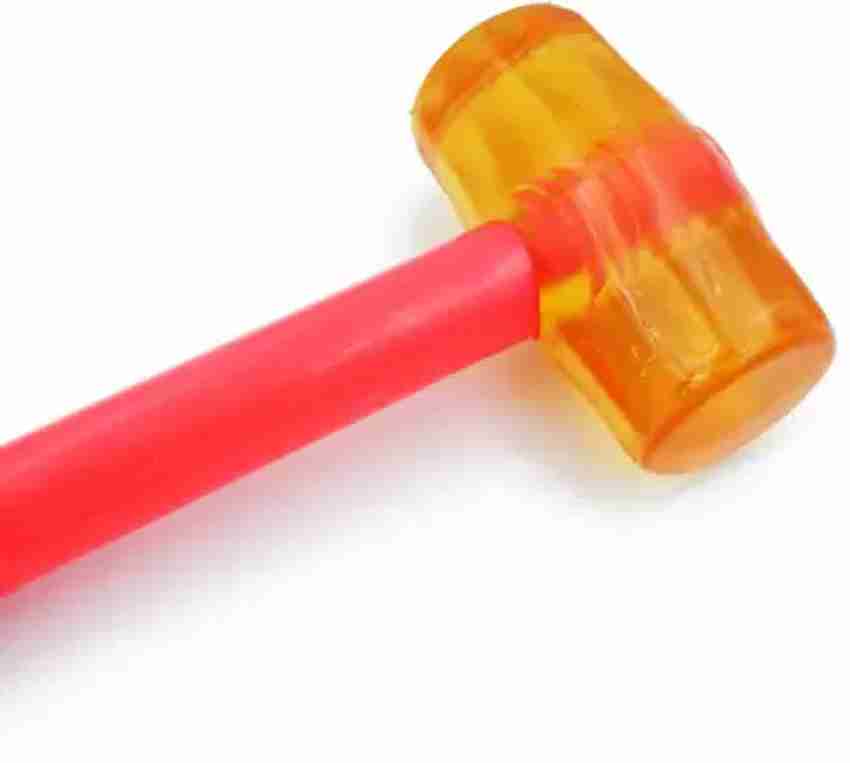 Orange store rubber mallet