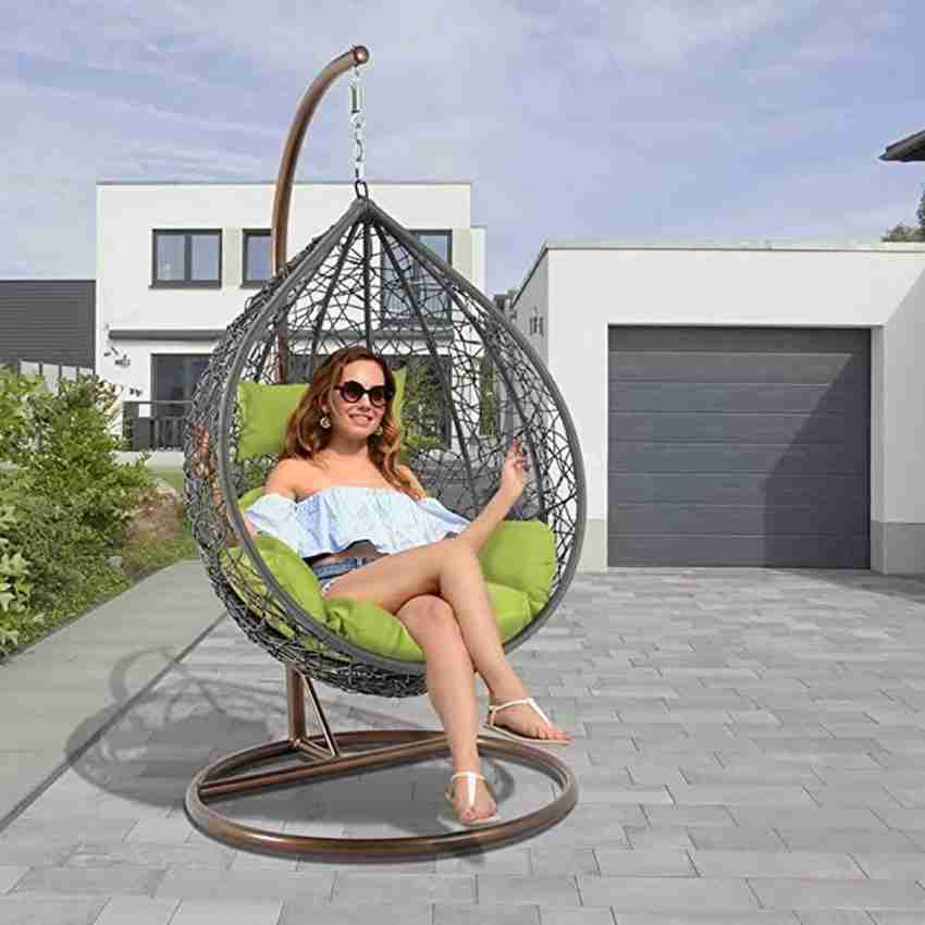 Single seater swing for home deals
