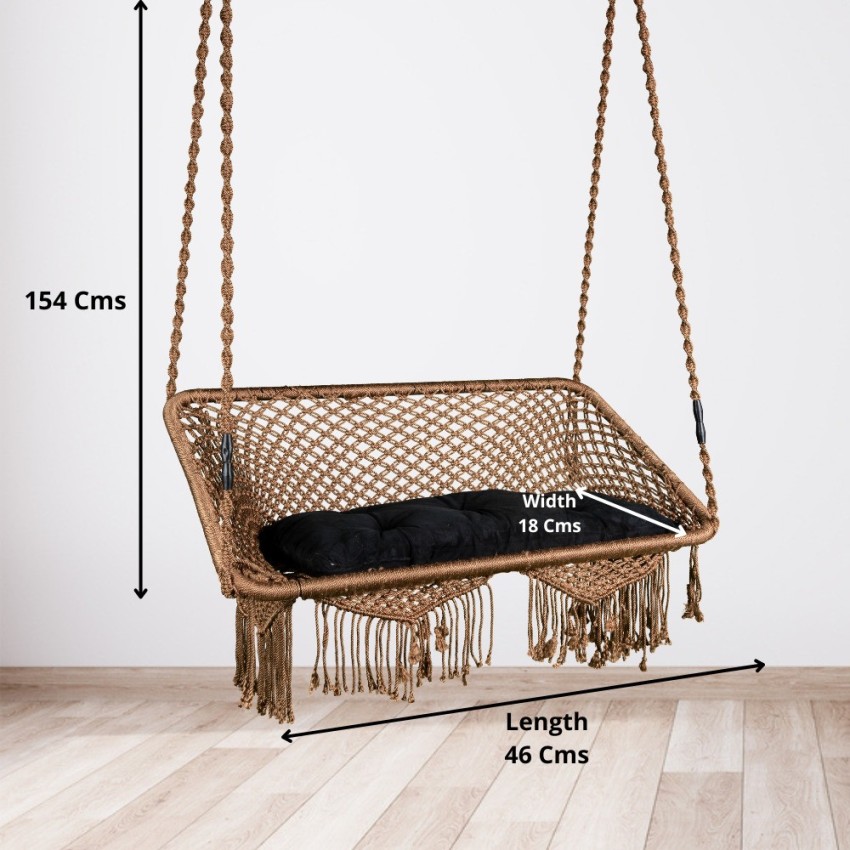 Double seater swing on sale chair