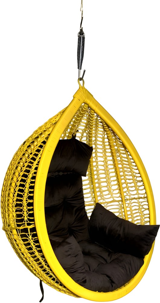 CrestwoodCollections Papaya Swing Chair Hammock Carbon Steel