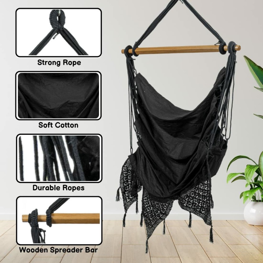 Swingzy Hanging Cotton Cloth Swing Chair/Swing For Adults/Swing