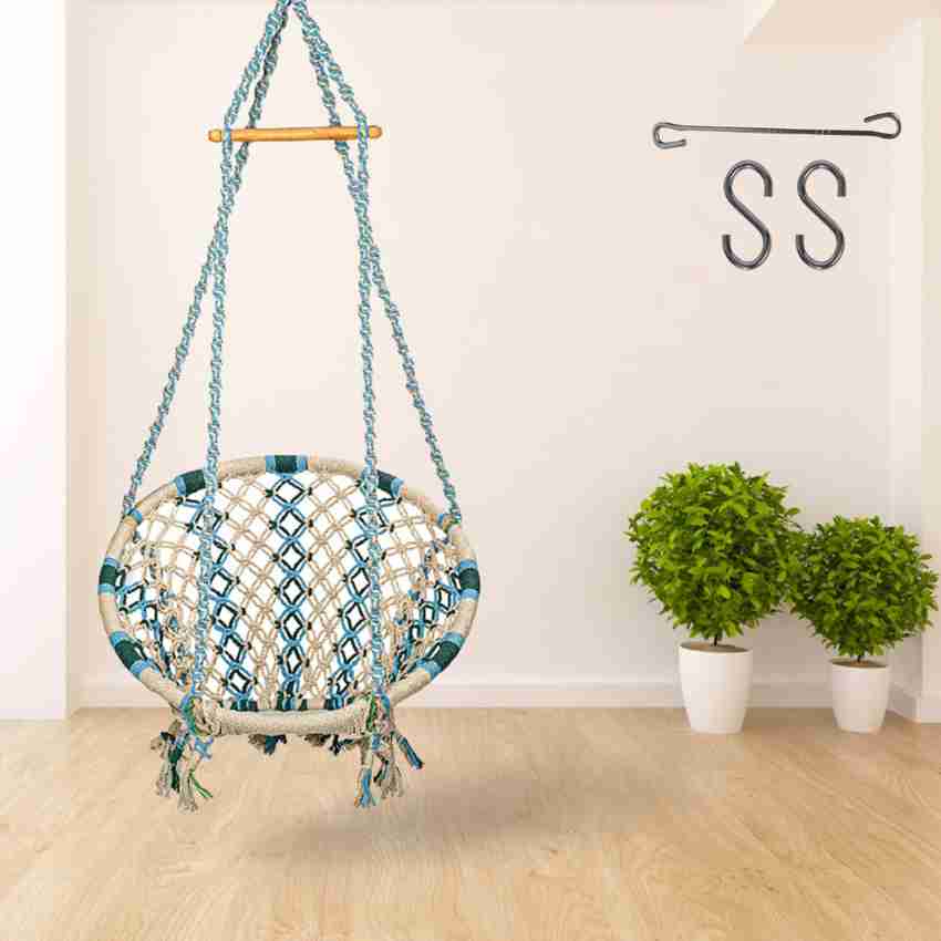 Curio Centre Round Modern Hanging Swing Chair Swing for Adults Cotton Hammock Hanging Swing Cotton Hammock Price in India Buy Curio Centre Round Modern Hanging Swing Chair Swing for Adults Cotton Hamm...