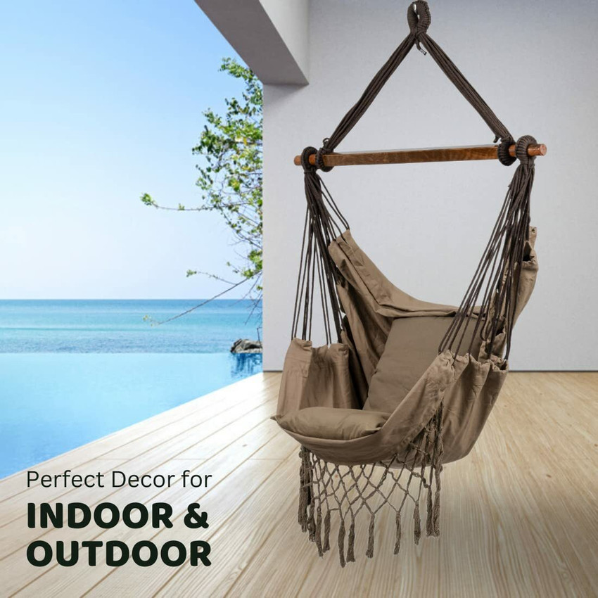 Hanging cloth chair top