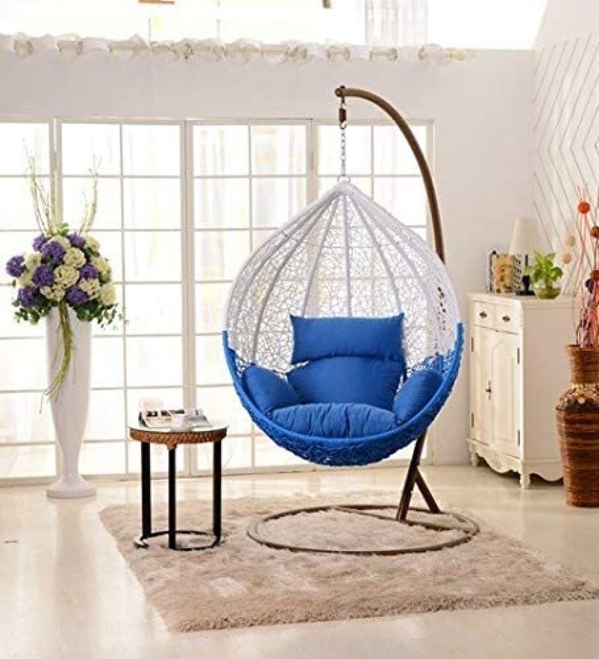 Indoor swing chair with stand price sale