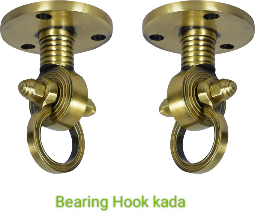 Brass ya Kale ya Jhula Chain Ring Hooks inayotolewa kimataifa