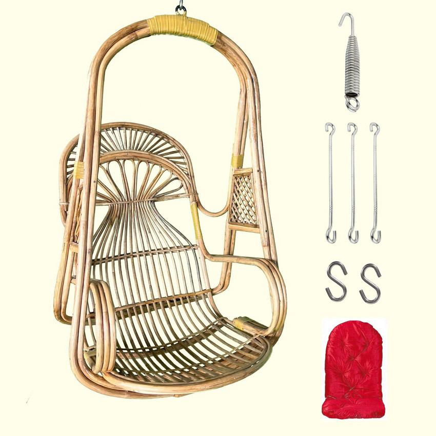 Kaushalendra Bamboo Cane Hammock Swing Chair 1 Seater 150 kg Capacity Wooden Jhula Bamboo Hammock Price in India Buy Kaushalendra Bamboo Cane Hammock Swing Chair 1 Seater 150 kg Capacity Wooden