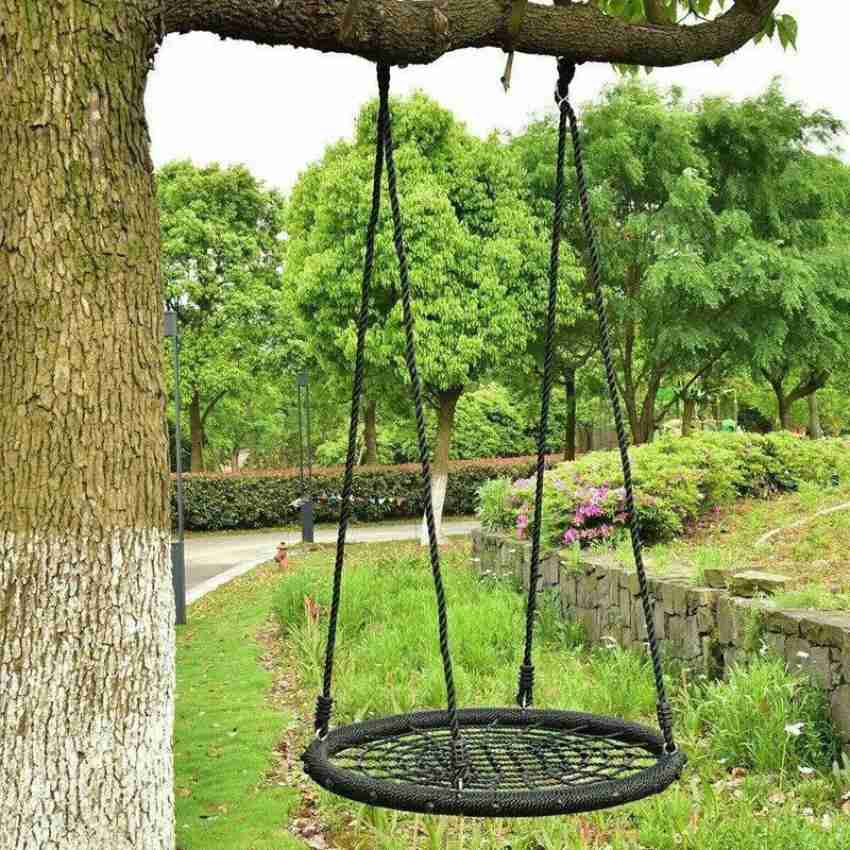 jumprfit Centre Round Swing Chair with Accessories Cotton Hammock