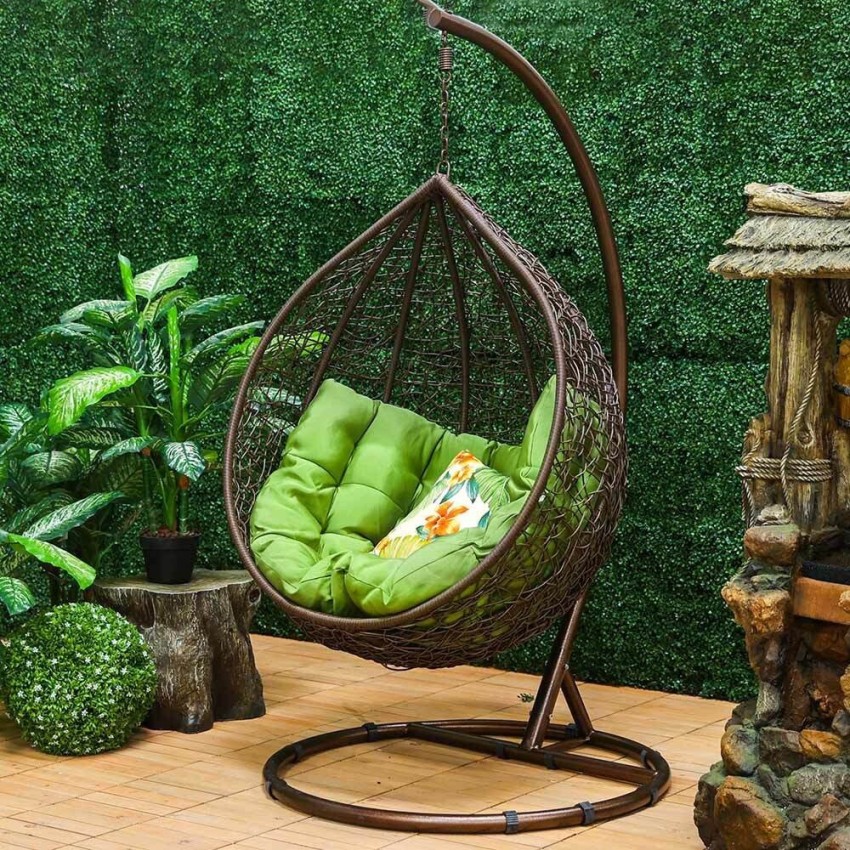 Home Delight Swing Chair with Stand And Cushion For Adult Iron Hammock Price in India Buy Home Delight Swing Chair with Stand And Cushion For Adult Iron Hammock online at Flipkart