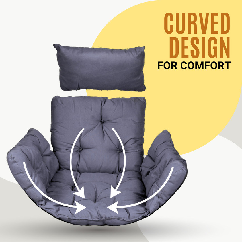 Swingzy Cushion for Hanging Basket Chair Swing Outdoor Egg Swing