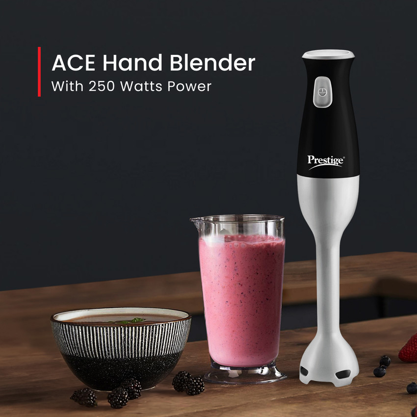 Prestige 250 W Silver Black Hand Blender Price in India Buy Prestige 250 W Silver Black Hand Blender Online at Flipkart