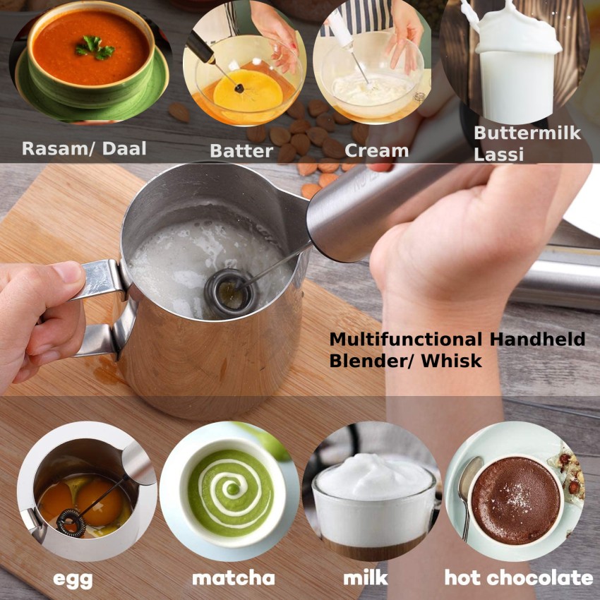 Mini Blender Coffee Cocoa Milk Eggs Shaker Electric Blender DIY