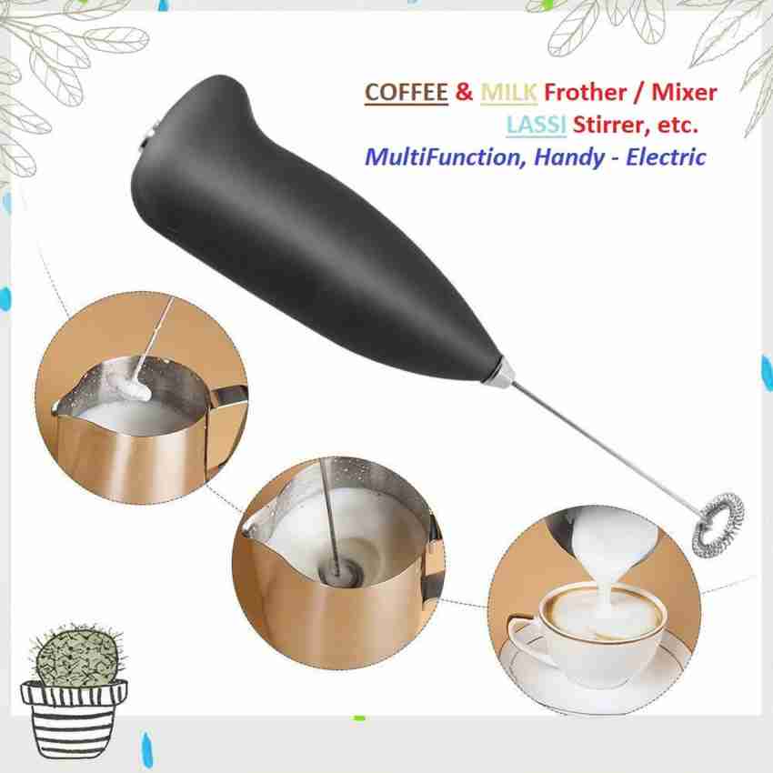 Mini Handy Milk Frother Drink Foamer Electric Whisk Mixer Stirrer