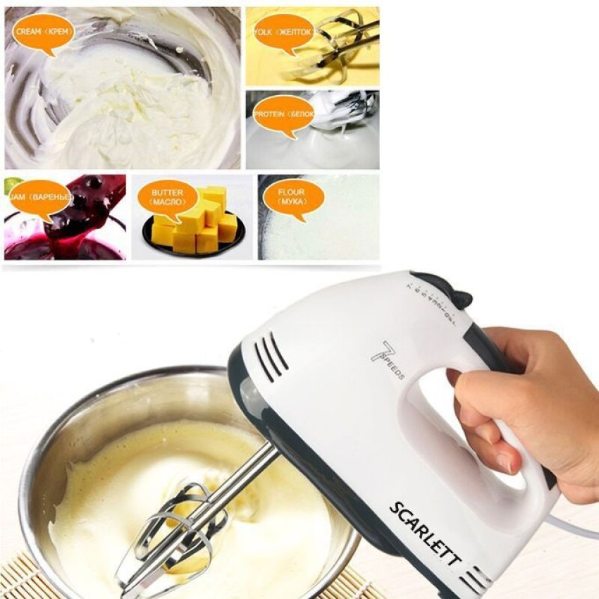 Amazon.com: Hand Mixer Electric, Portable Kitchen HandHeld Mixer with  5-Speed(Turbo Boost), 180W Immersion Blender Whisk for Food Whipping, Egg  Whisk, Cake Mixer, Milk Frother, Beater: Home & Kitchen